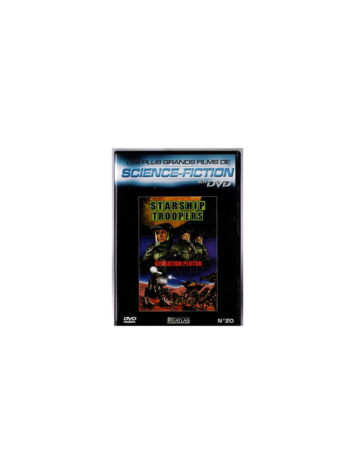 Le dvd Opération Pluton de la série animée sf Starship troopers est disponible en occasion à Ciel rouge Dijon