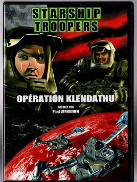 Le dvd Opération Klendathu de la série animée sf Starship troopers est disponible en occasion à Ciel rouge Dijon