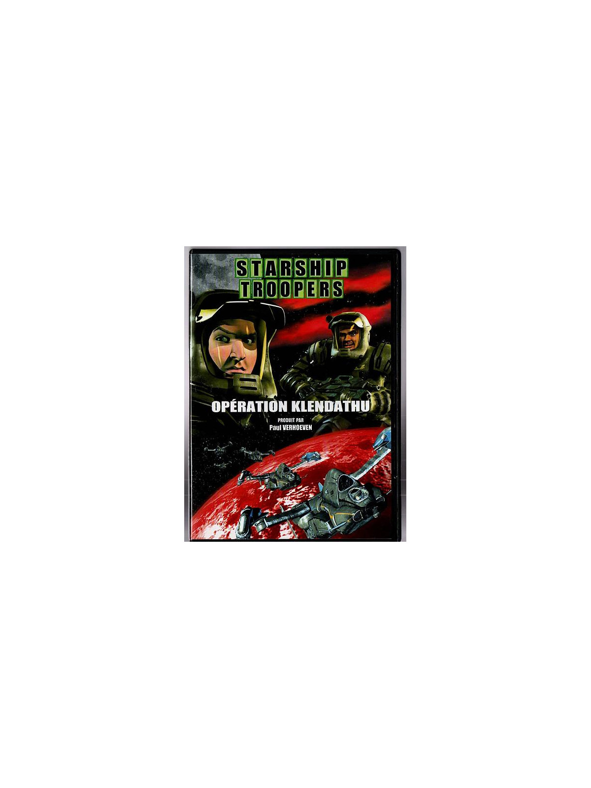 Le dvd Opération Klendathu de la série animée sf Starship troopers est disponible en occasion à Ciel rouge Dijon