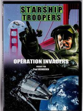 Le dvd Opération Invaders de la série animée sf Starship troopers est disponible en occasion à Ciel rouge Dijon