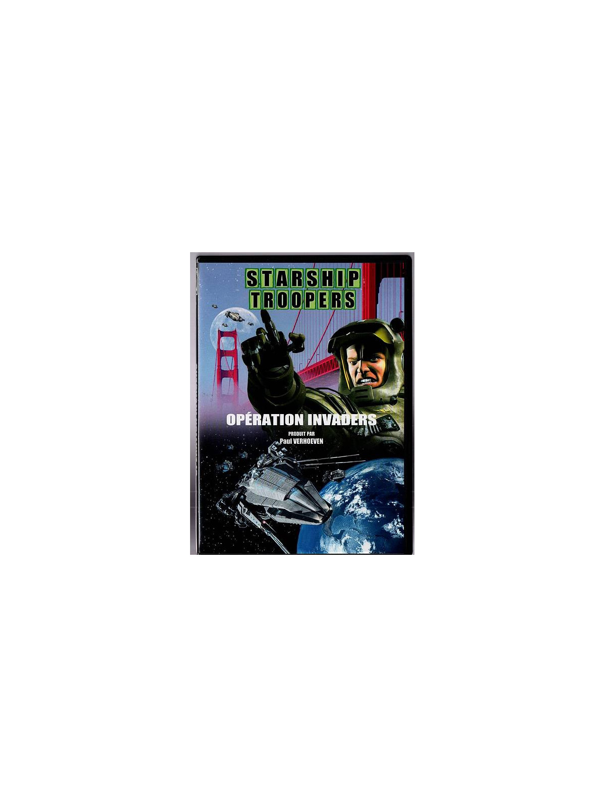 Le dvd Opération Invaders de la série animée sf Starship troopers est disponible en occasion à Ciel rouge Dijon