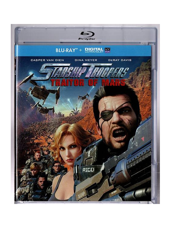 Le blu-ray  sf du film Starship troopers traitor of mars est disponible en occasion à Ciel rouge Dijon