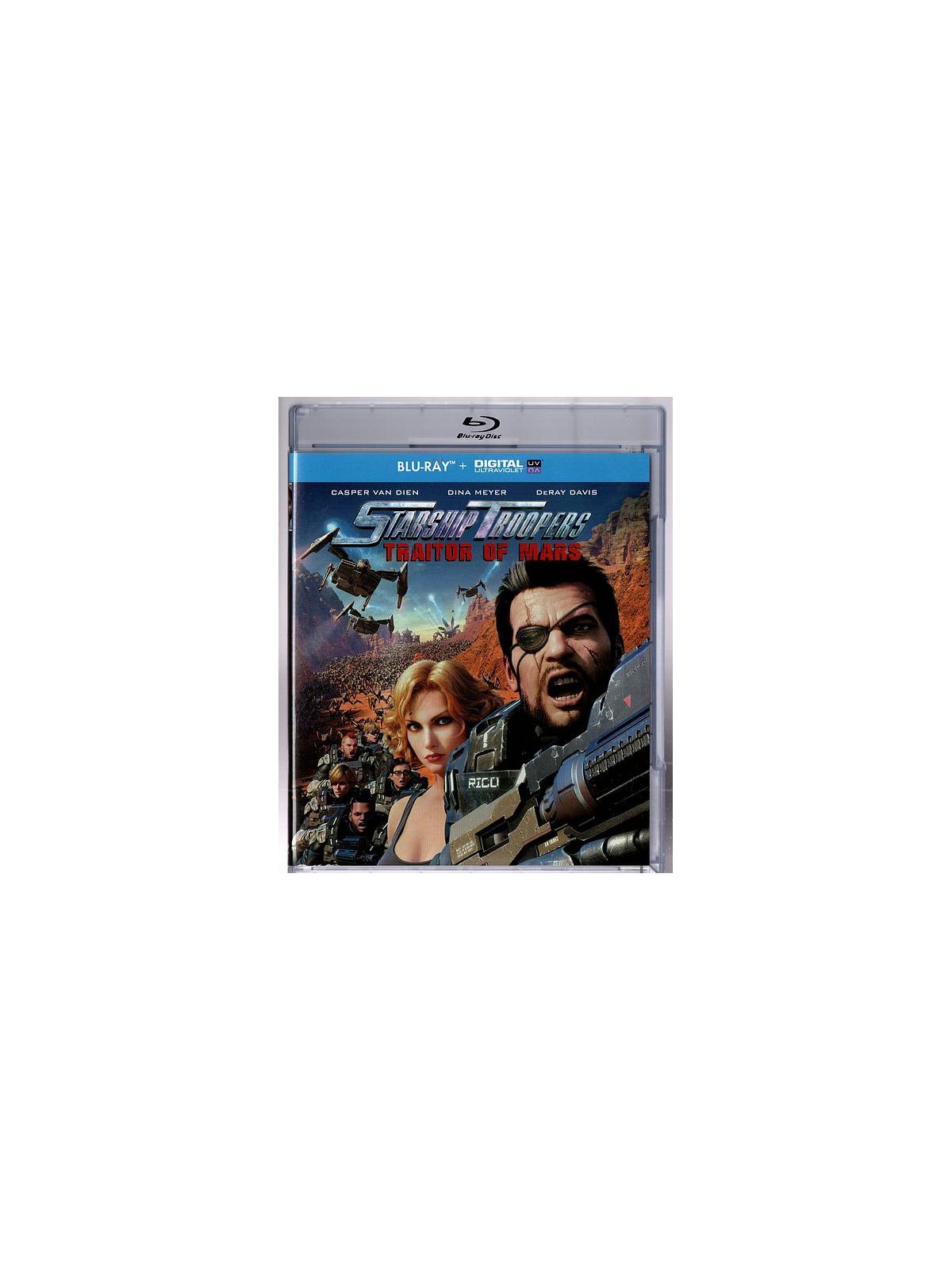 Le blu-ray  sf du film Starship troopers traitor of mars est disponible en occasion à Ciel rouge Dijon