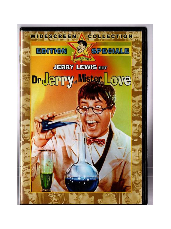 La comédie fantastique Docteur Jerry et mister love de Jerry Lewis est disponible en dvd d'occasion à Ciel rouge Dijon