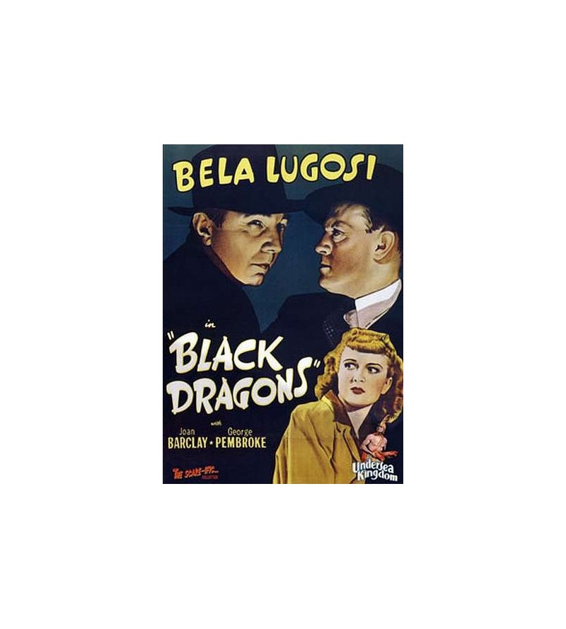 le film de William Nigh : Black dragons est en stock en dvd au magasin ciel rouge à dijon
