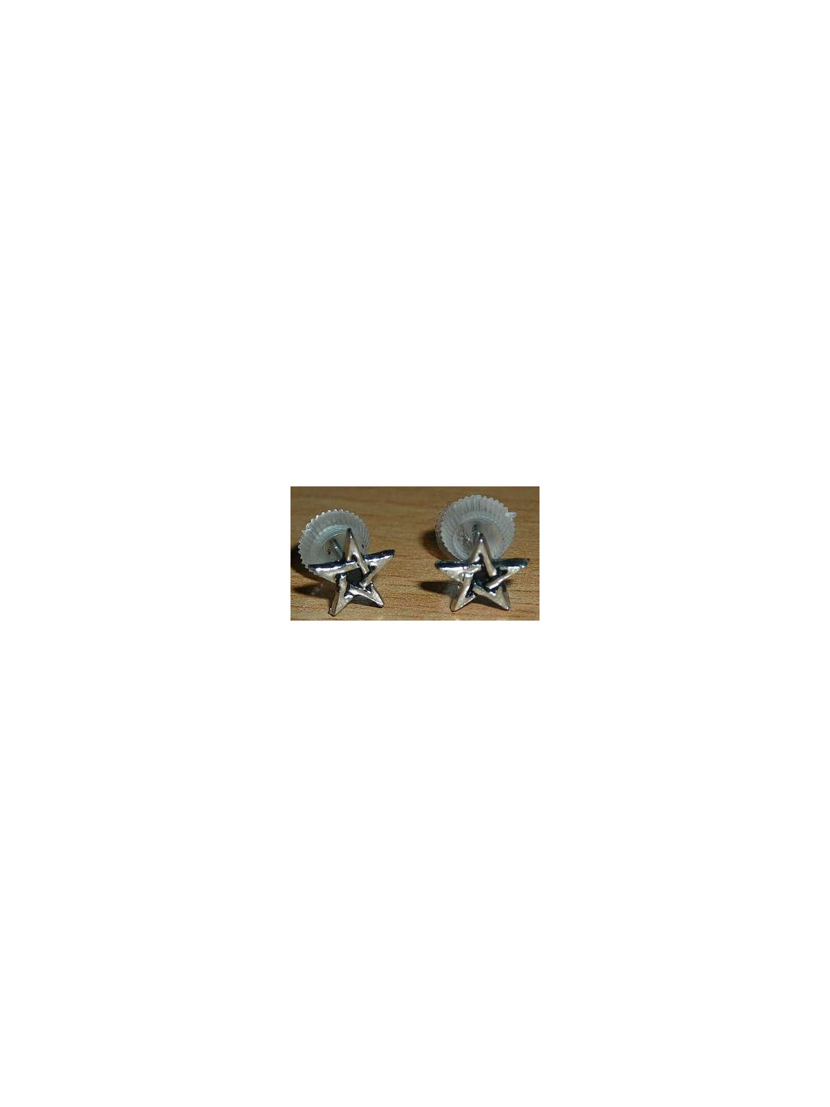 Paire de boucles d'oreilles Pentagram