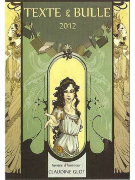 Carte postale Texte & bulle 2012