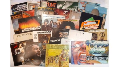 Arrivage de disques d'occasion
