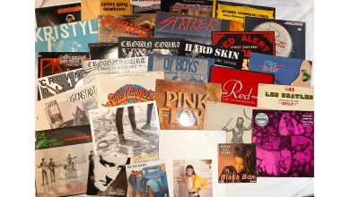 Arrivage de disques d'occasion