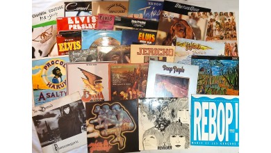 Arrivage de disques d'occasion