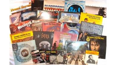 Arrivage de disques d'occasion