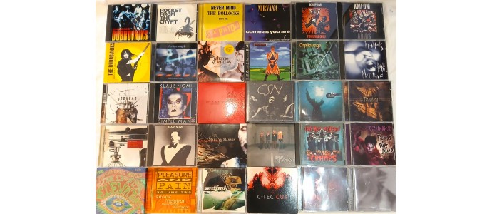 Arrivage de disques d'occasion
