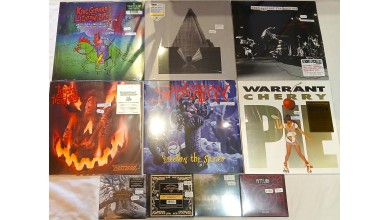 Arrivage de disques neufs