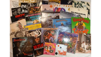 Arrivage de disques d'occasion