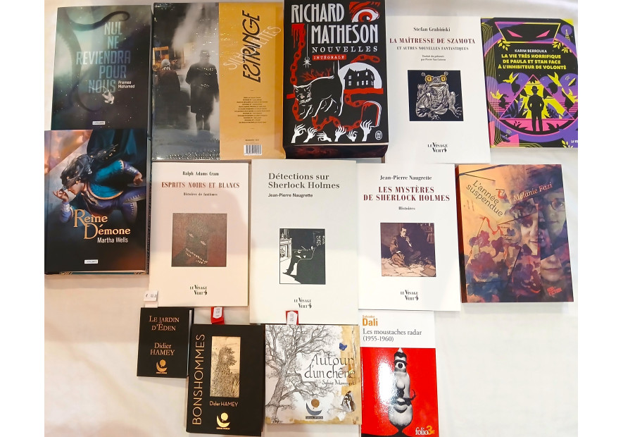 Arrivage de livres neufs