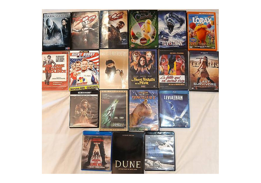 Arrivage de DVD / Blu-ray d'occasion du 20/07/26