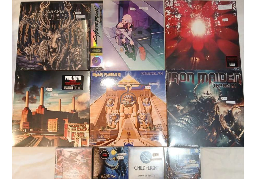 Arrivage de disques neufs du 04/08/26