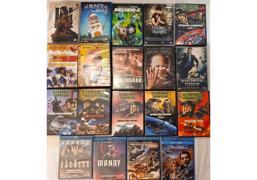 Arrivage de DVD / Blu-ray d'occasion du 07/08/26