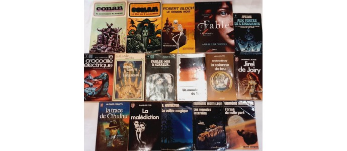 Arrivage de livres d'occasion