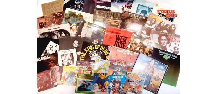 Arrivage de disques d'occasion